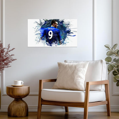 Jamie Vardy | Soccer Player | Sports Poster - Sports Poster