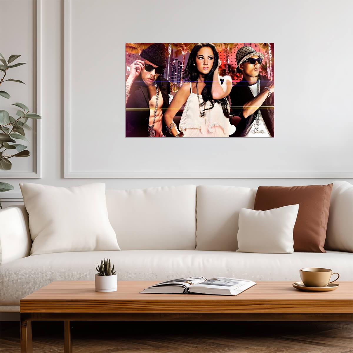 N-Dubz Early Years Promo Art | British Hip Hop Group Poster | Nostalgic Music Wall Art - Music Poster
