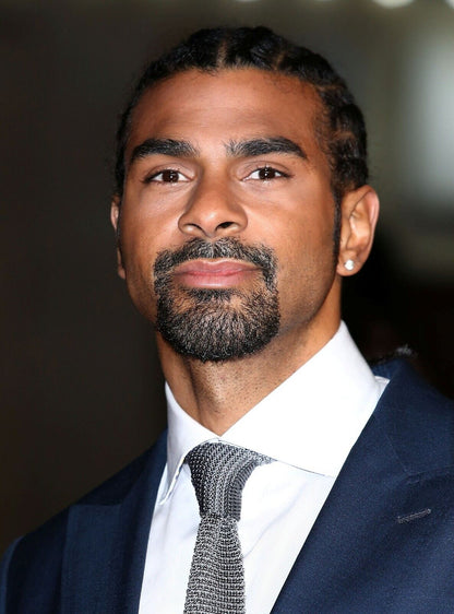 David Haye Portrait | British Boxing Legend | Combat Sports Wall Art Poster - Sports Poster