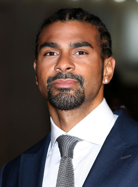 David Haye Portrait | British Boxing Legend | Combat Sports Wall Art Poster - Sports Poster