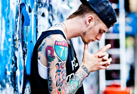 Machine Gun Kelly Early Career Photo | MGK Rap Music Poster | Urban Style Wall Art - Music Poster