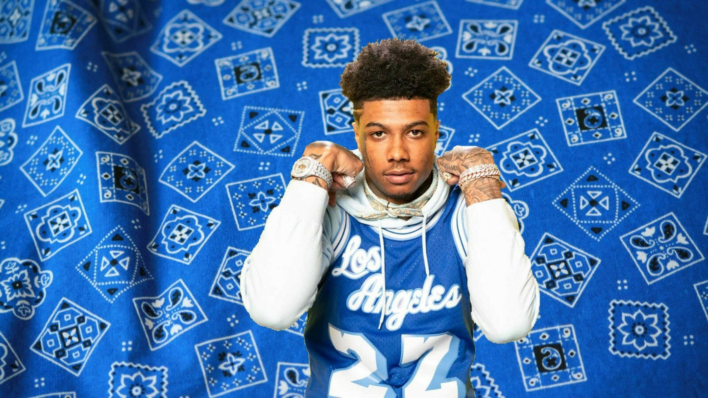 Blueface | West Coast Rapper Poster | Hip Hop Art - Music Poster