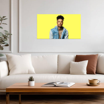 Blueface | Viral Rap Star | Music Fan Gift Poster - Music Poster