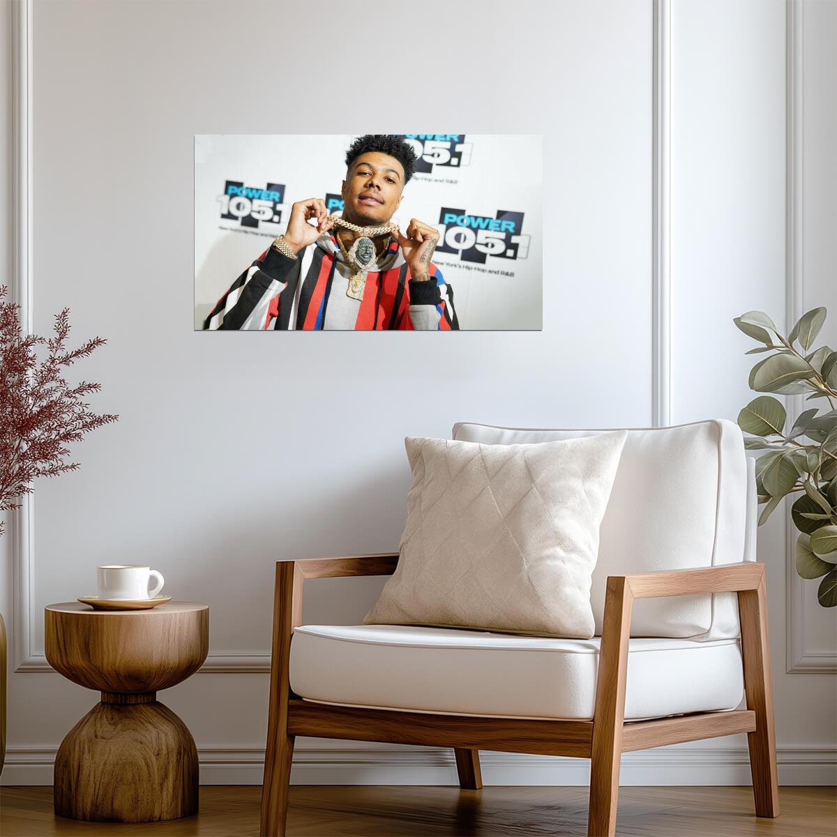 Blueface | Hip Hop Culture Art | Rapper Portrait Poster - Music Poster