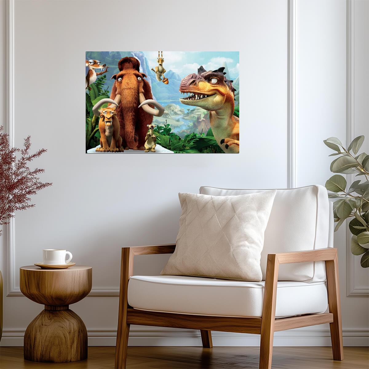 Ice Age | Funny Cartoon Art | Cinema Poster - Movies & TV Poster