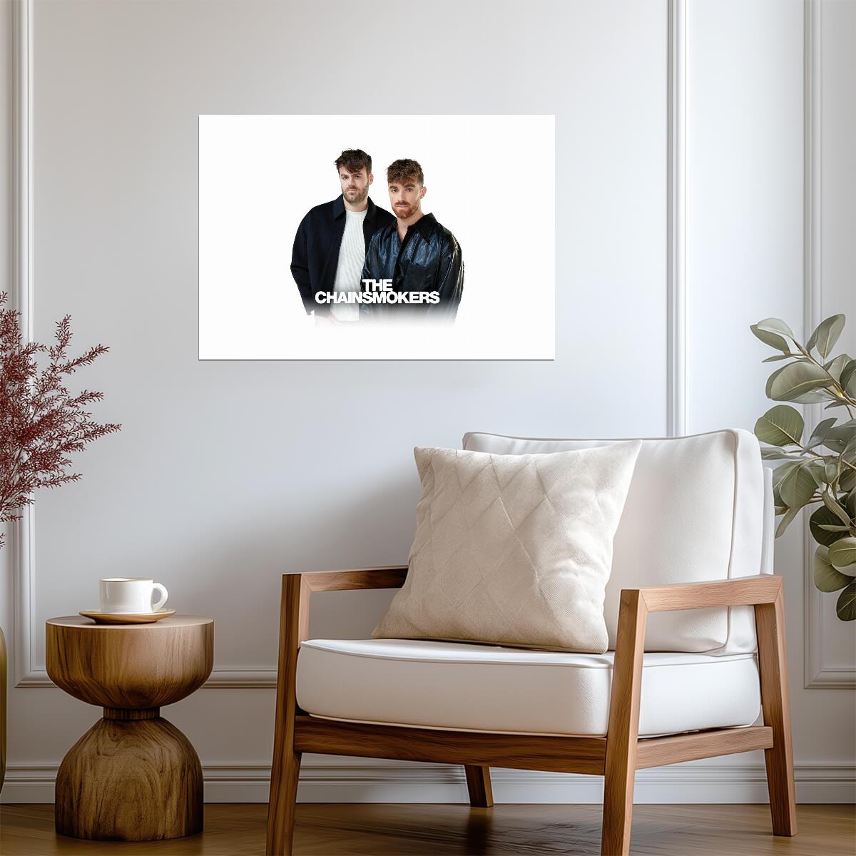 The Chainsmokers | Music Duo Poster | EDM Pop Wall Art - Music Poster