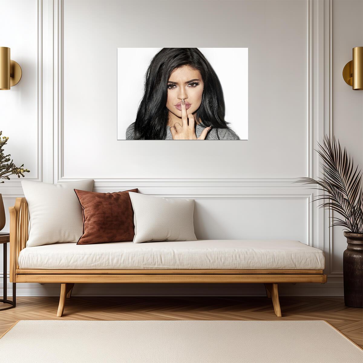 Kylie Jenner Print | Wall Art Poster - Celebrities Poster