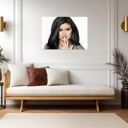Kylie Jenner Print | Wall Art Poster - Celebrities Poster