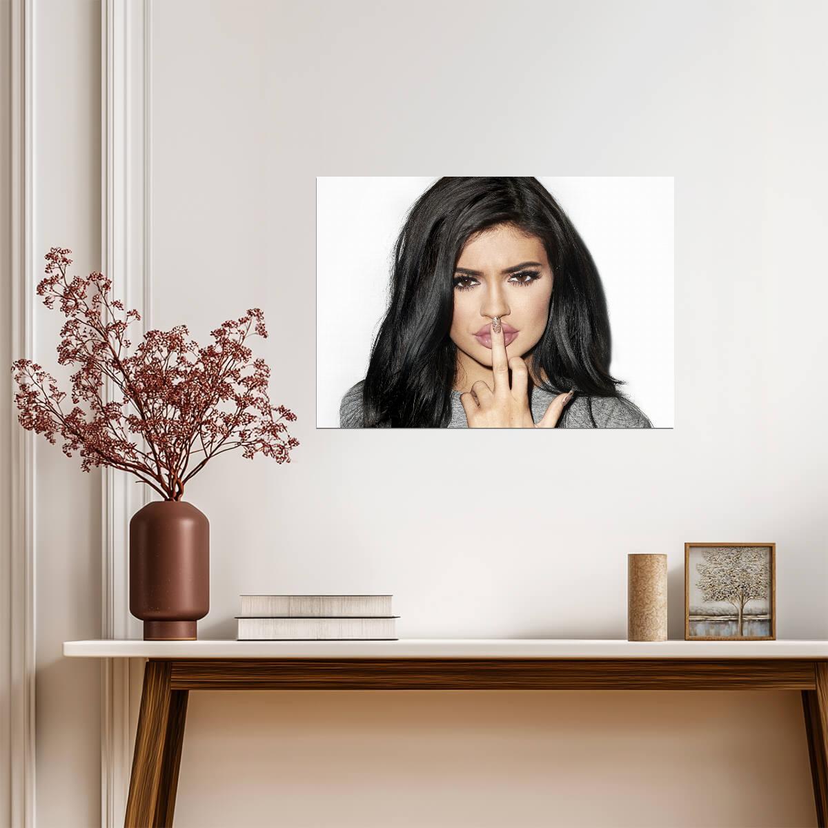 Kylie Jenner Print | Wall Art Poster - Celebrities Poster