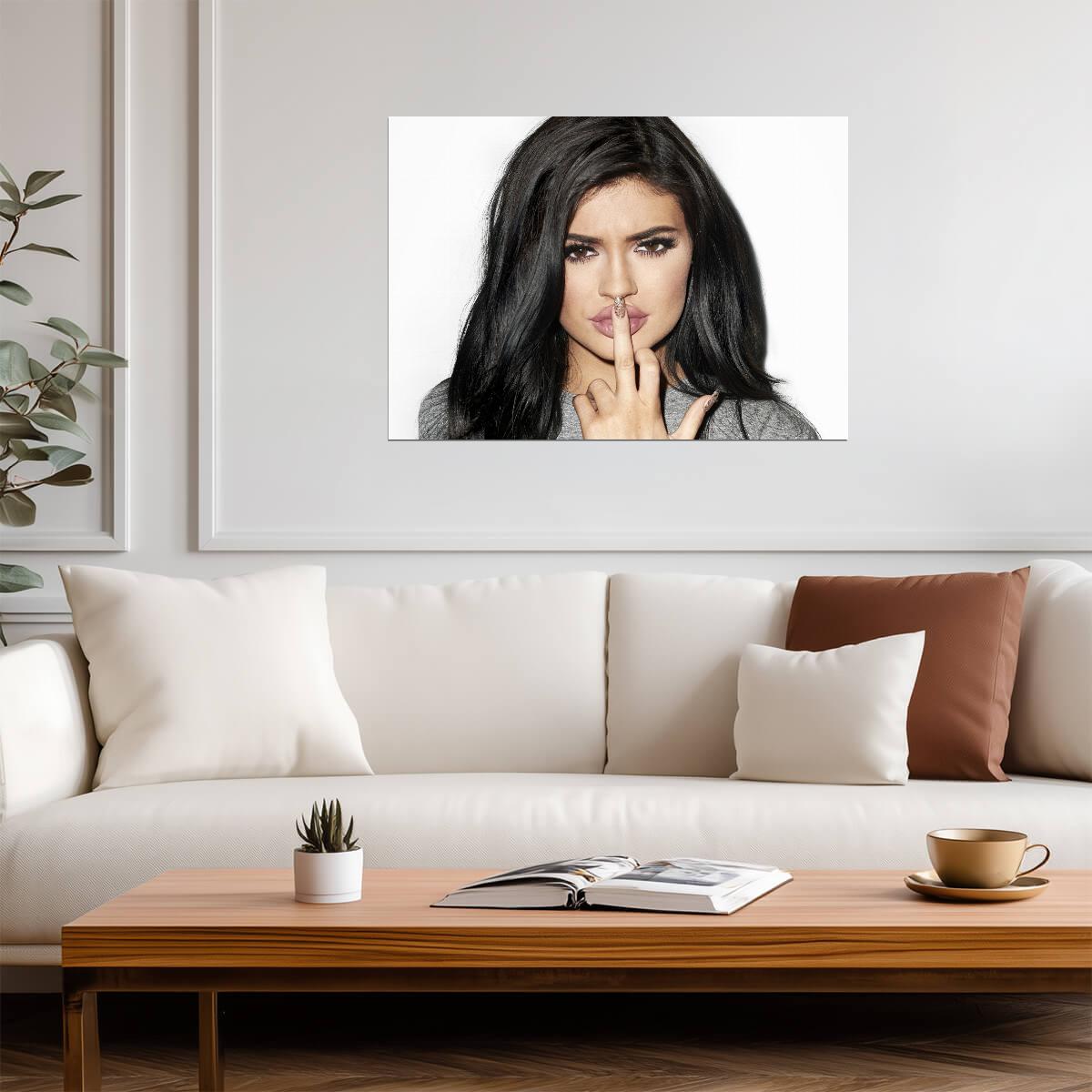 Kylie Jenner Print | Wall Art Poster - Celebrities Poster