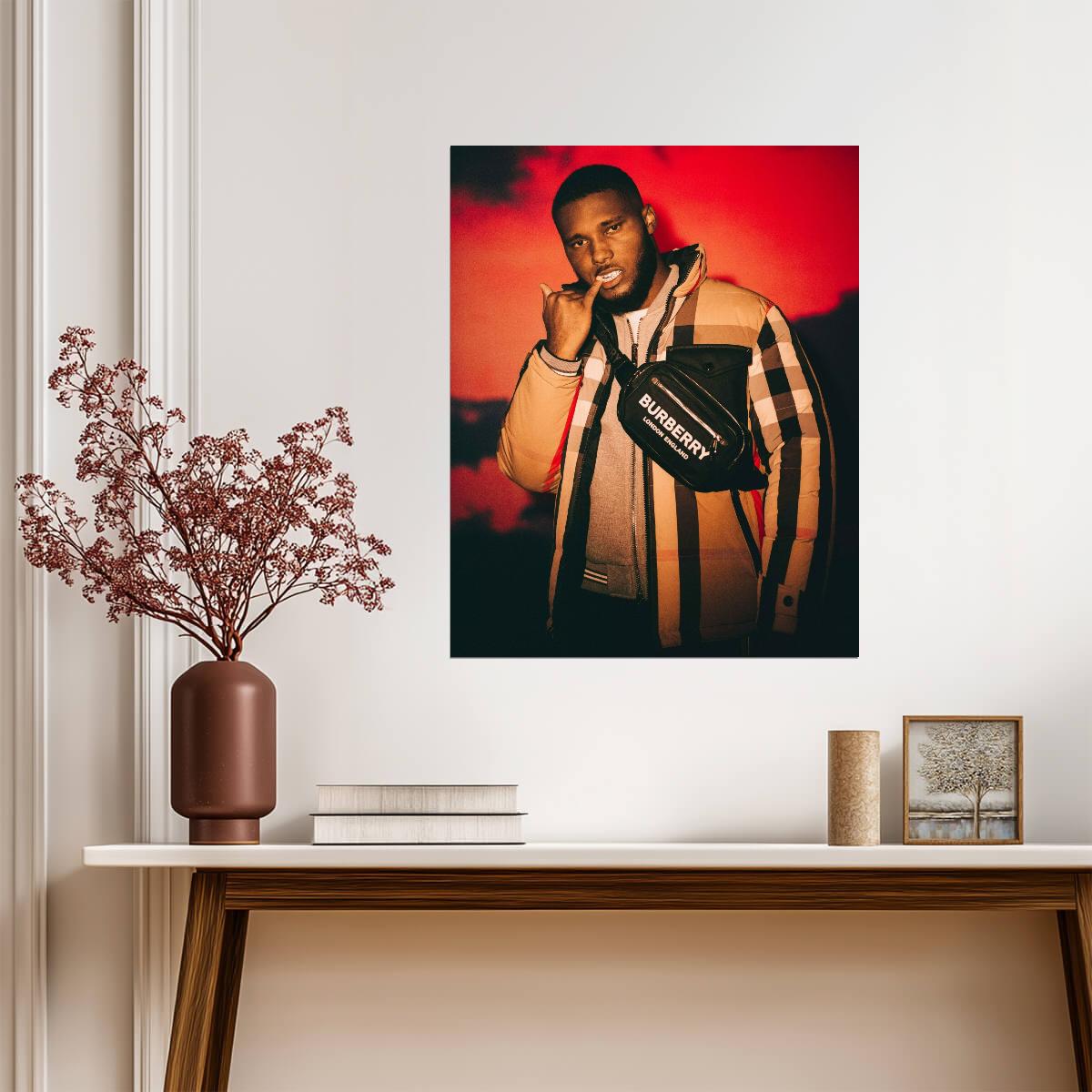 M1llionz Poster | UK Drill Rapper Wall Art - Music Poster
