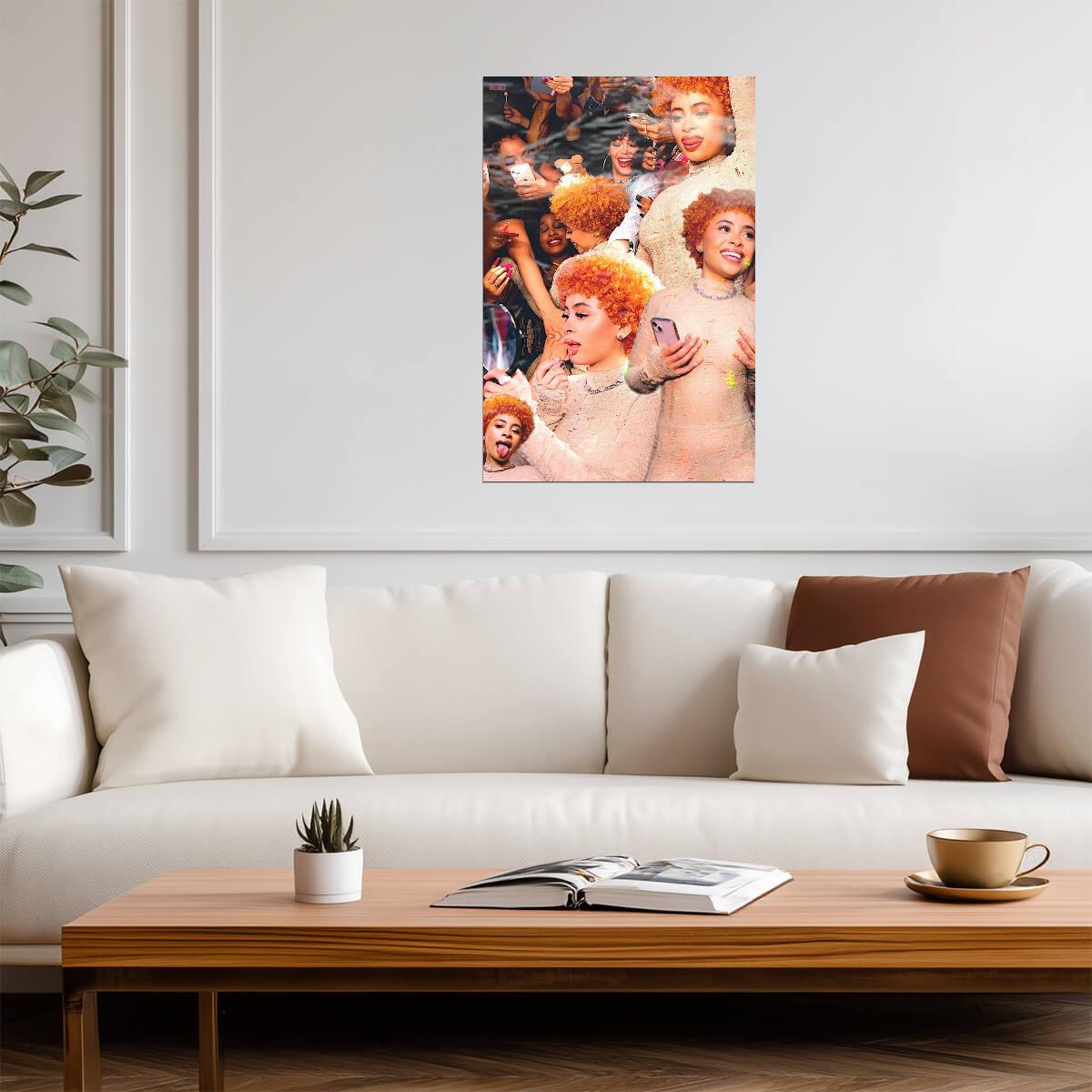 Ice Spice | Graphic Art Print | Modern Poster - Music Poster