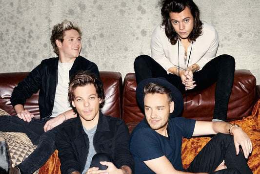 One Direction Four Member Era | Relaxed Group Photoshoot | Pop Music Poster - Music Poster