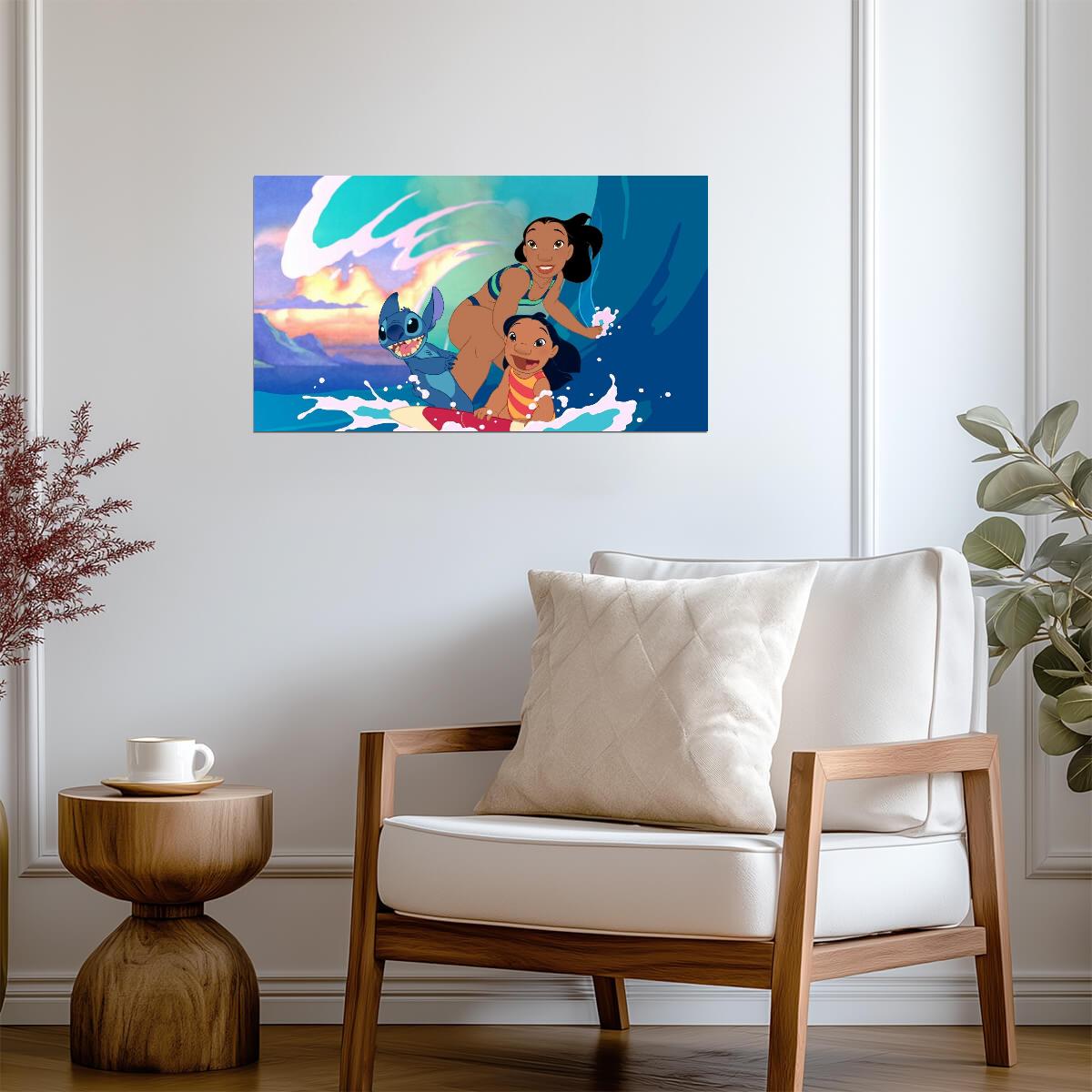 Lilo and Stitch Wall Art | Disney Movie Poster - Movies & TV Poster