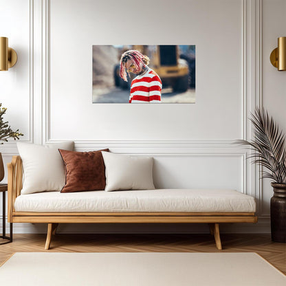 Lil Pump Wall Art | American Rapper Poster - Music Poster