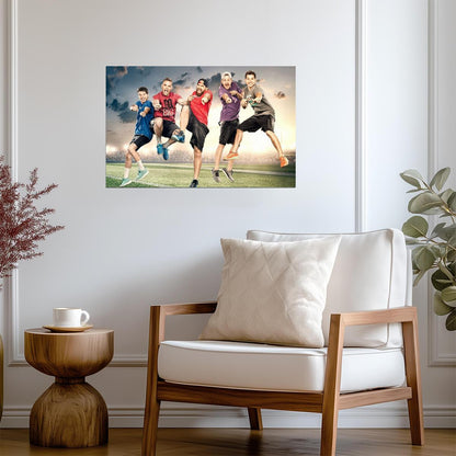 Dude Perfect | Trick Shot Crew | YouTube Poster - Celebrities Poster