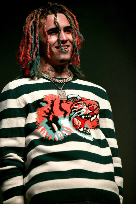 Lil Pump Print | Hip Hop Rap Poster - Music Poster