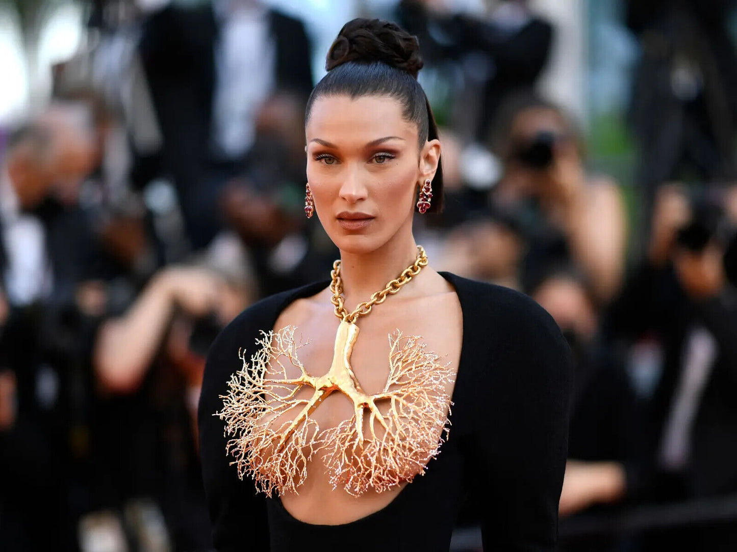 Bella Hadid Cannes Film Festival 2021 | Red Carpet Fashion Photo | Celebrity Wall Poster - Celebrities Poster