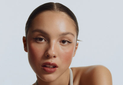 Olivia Rodrigo Close Up Face | Warm Tone Portrait | Pop Music Star Poster - Music Poster