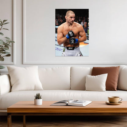 Sean Strickland UFC 30th Anniversary | MMA Fighter Poster | Combat Sports Wall Art - Sports Poster