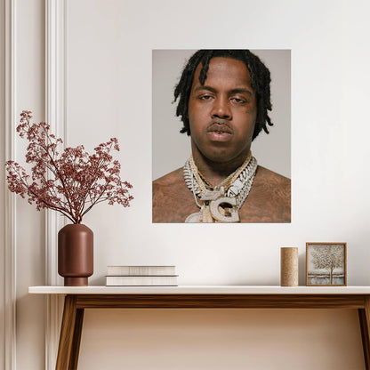 EST Gee | American Rapper | Fan Wall Poster - Music Poster