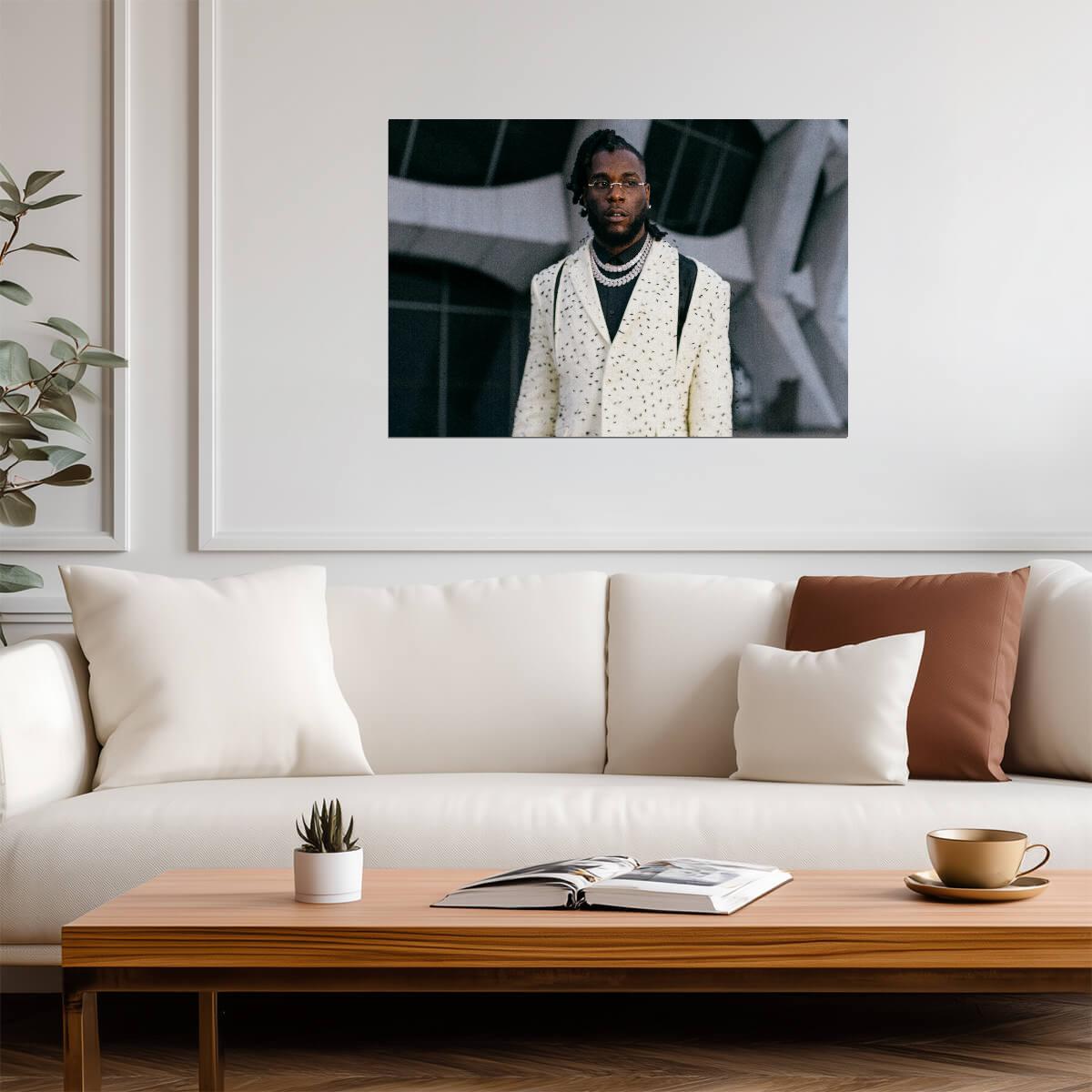 Burna Boy | Singer Songwriter | Global Star Poster - Music Poster