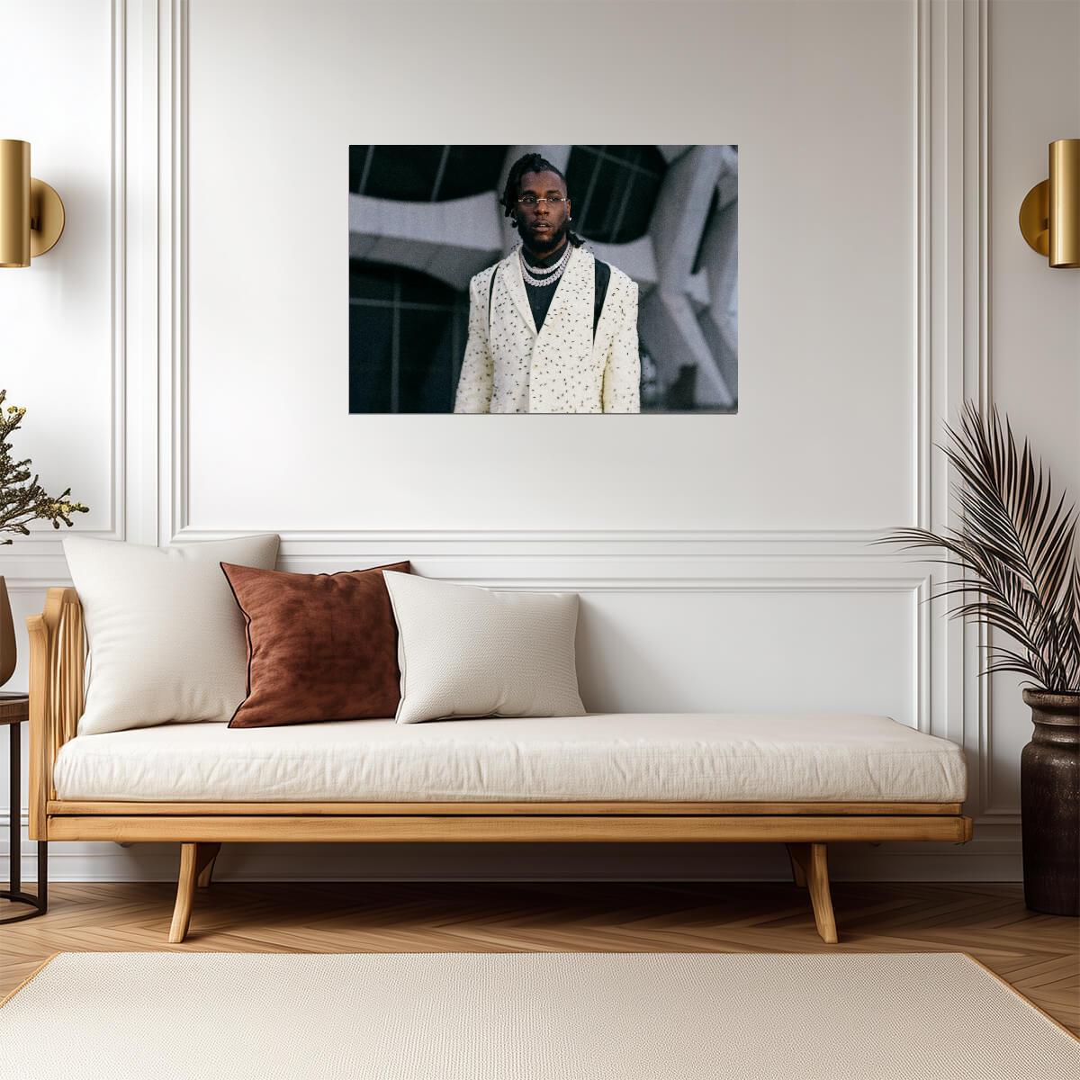 Burna Boy | Singer Songwriter | Global Star Poster - Music Poster