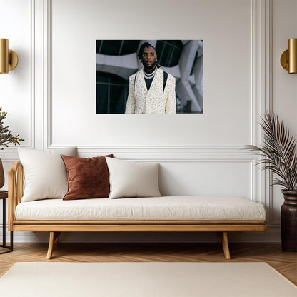 Burna Boy | Singer Songwriter | Global Star Poster - Music Poster