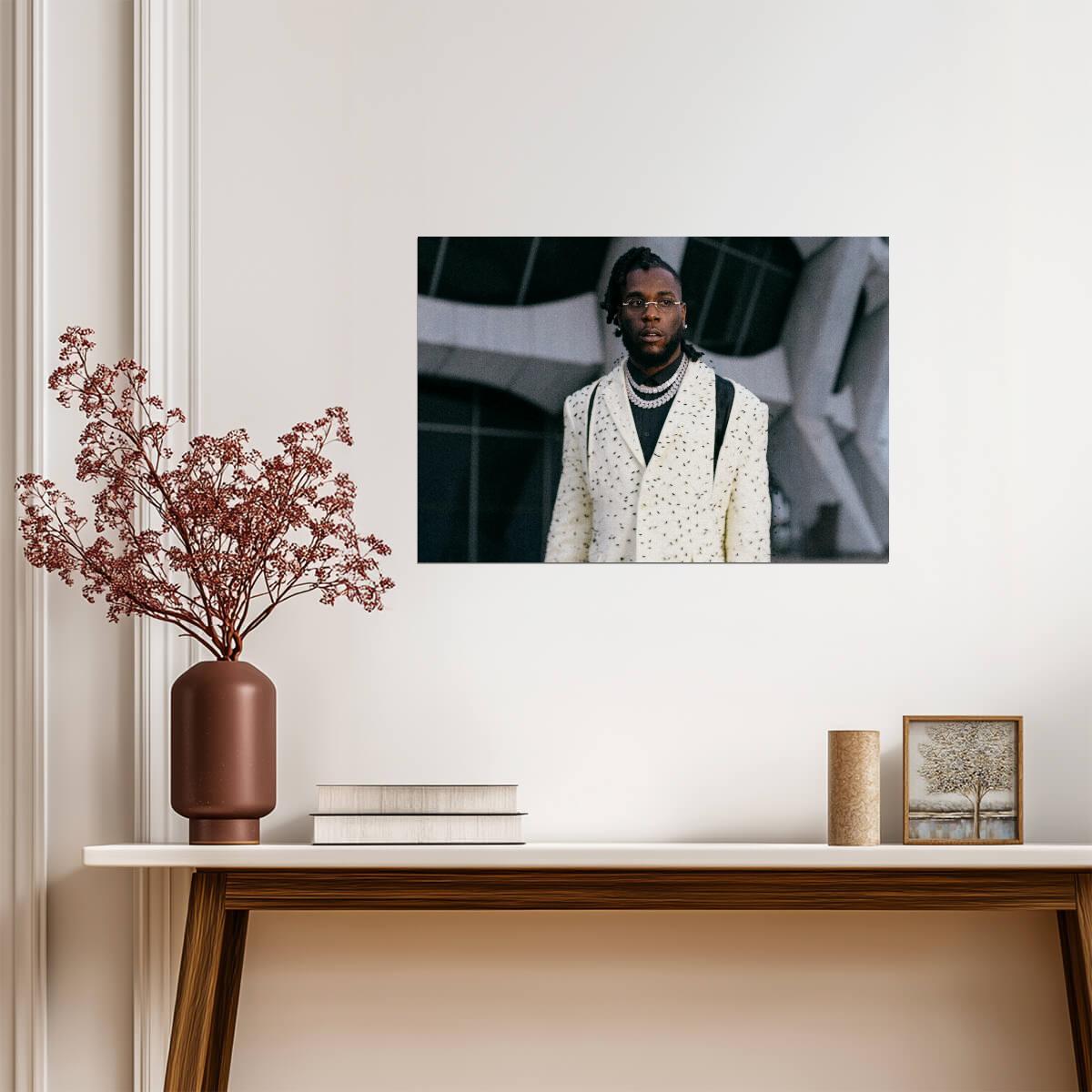 Burna Boy | Singer Songwriter | Global Star Poster - Music Poster