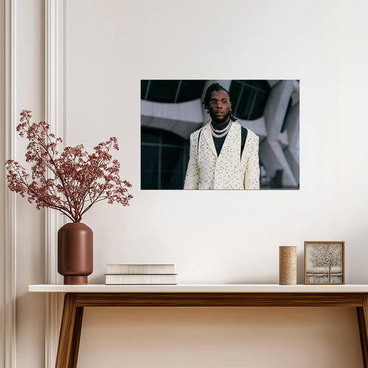 Burna Boy | Singer Songwriter | Global Star Poster - Music Poster