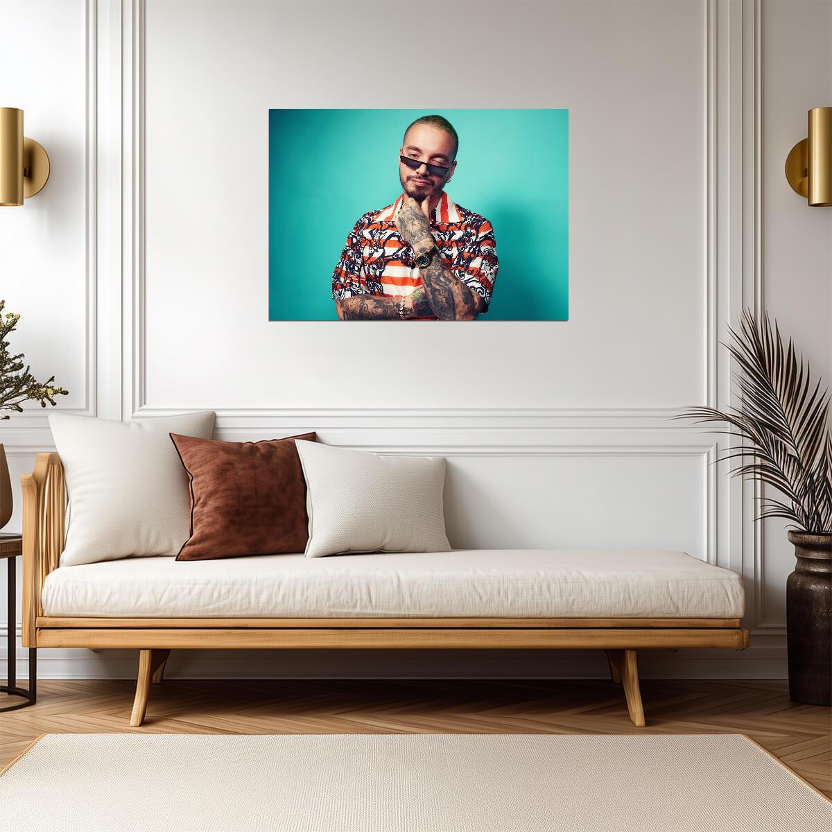 J Balvin | Reggaeton Artist | Music Poster - Music Poster