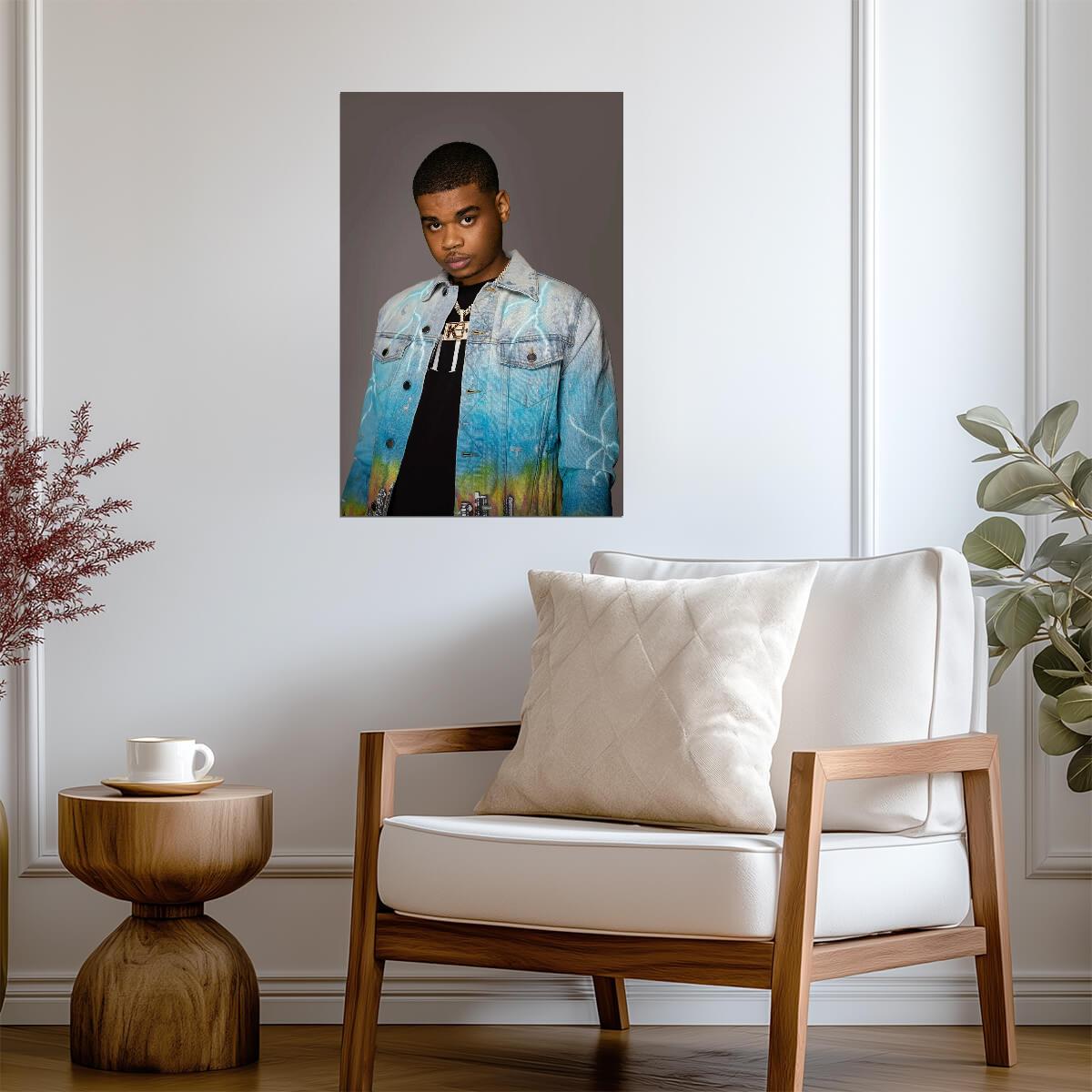 K Trap Print | Hip Hop Rap Poster - Music Poster