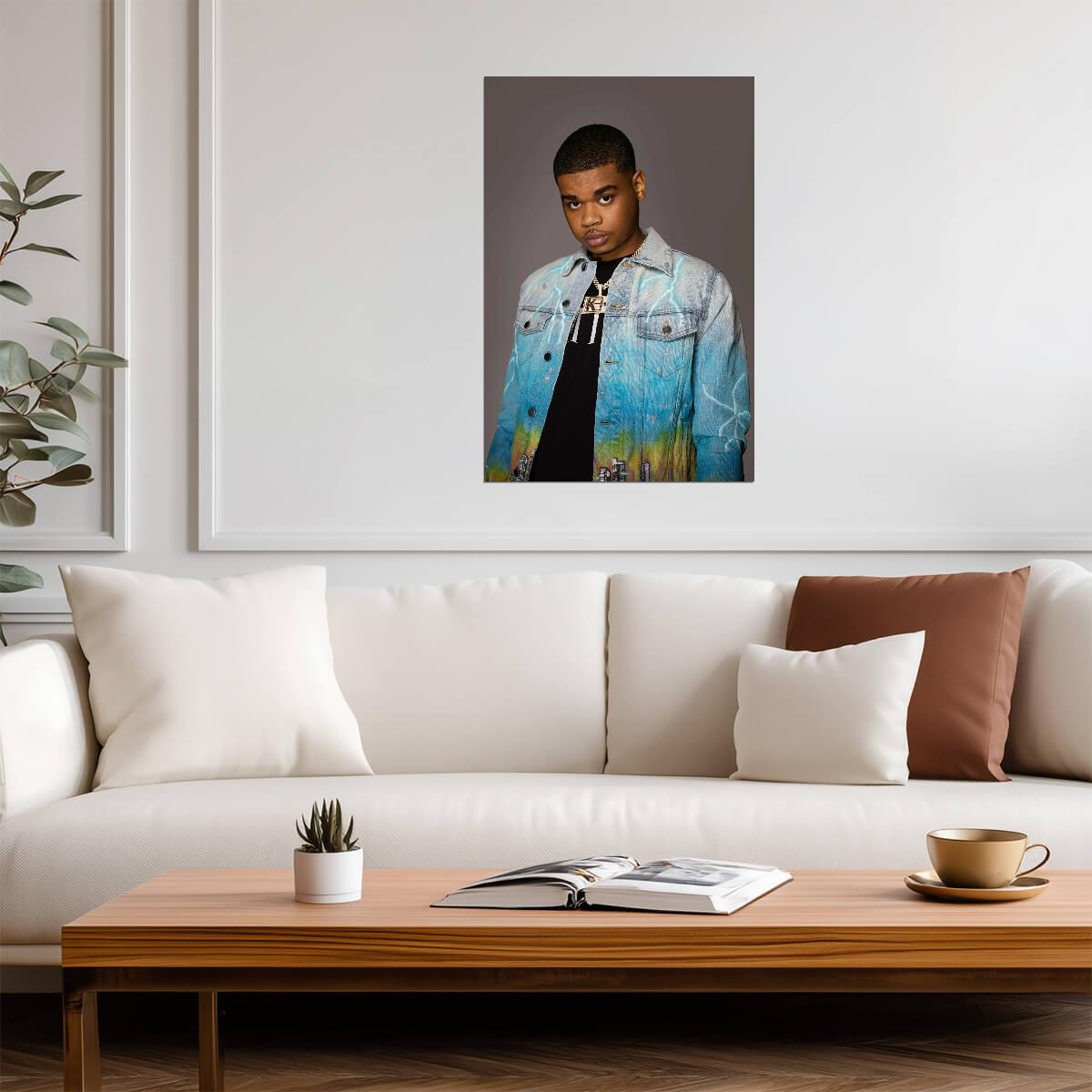 K Trap Print | Hip Hop Rap Poster - Music Poster