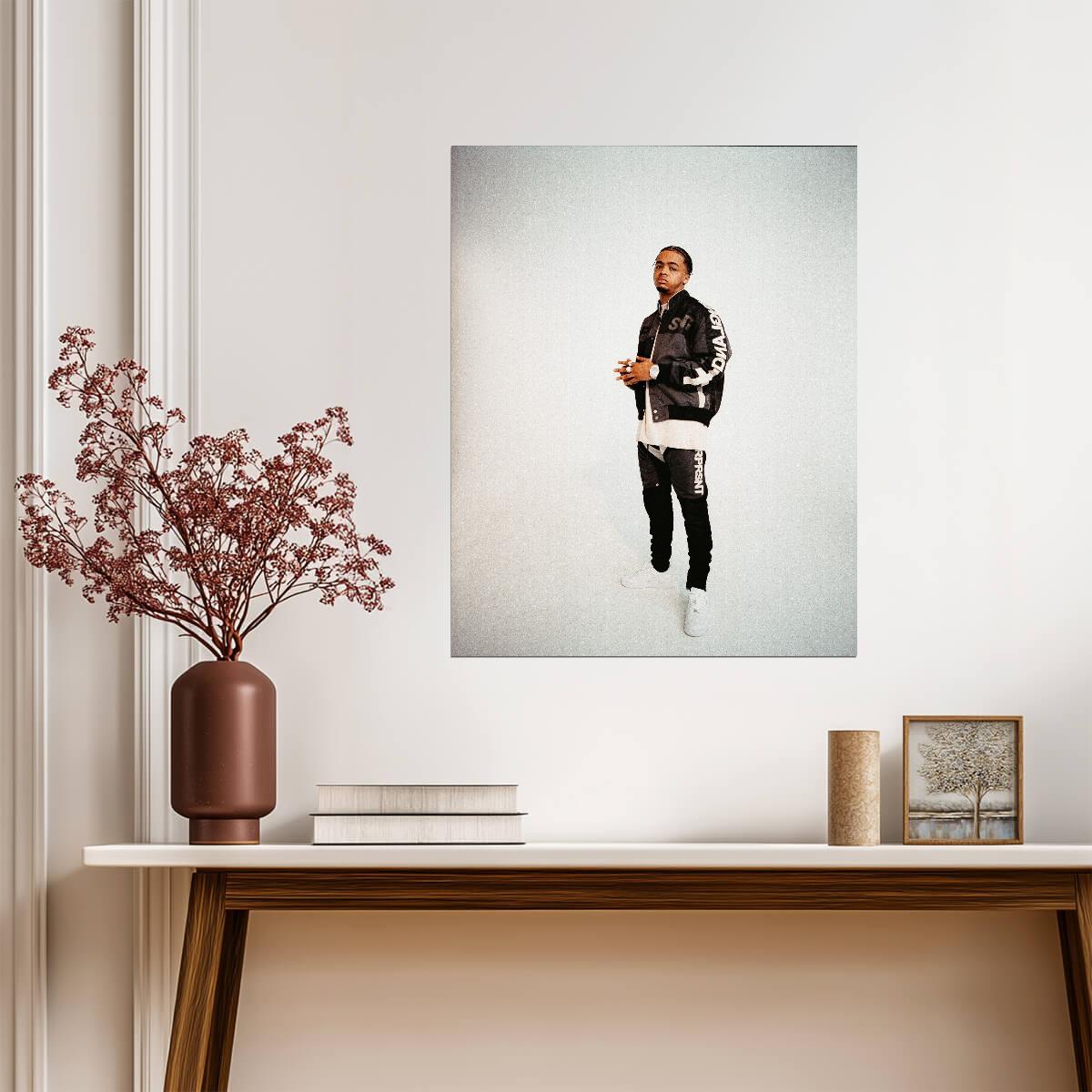 Loski Poster | UK Drill Rapper Wall Art - Music Poster