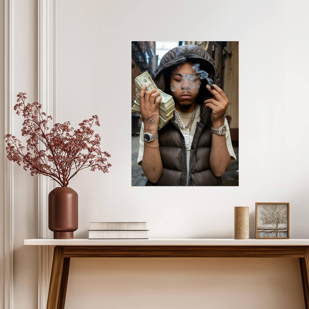 Bloodhound Q50 | Underground Artist | Rap Fan Poster - Music Poster
