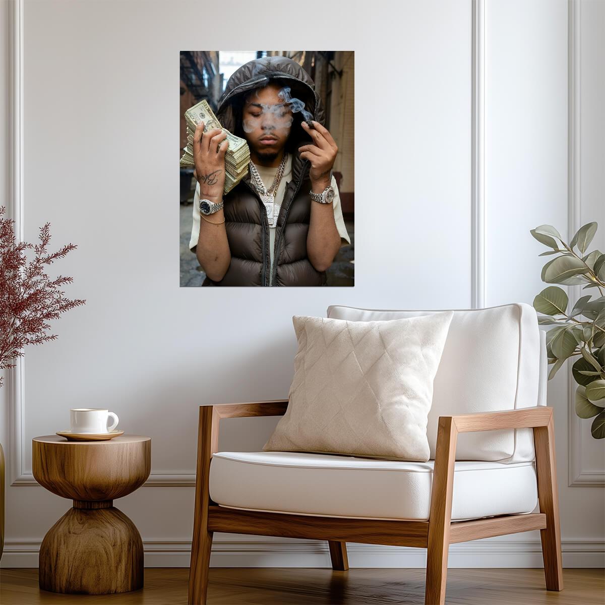Bloodhound Q50 | Underground Artist | Rap Fan Poster - Music Poster