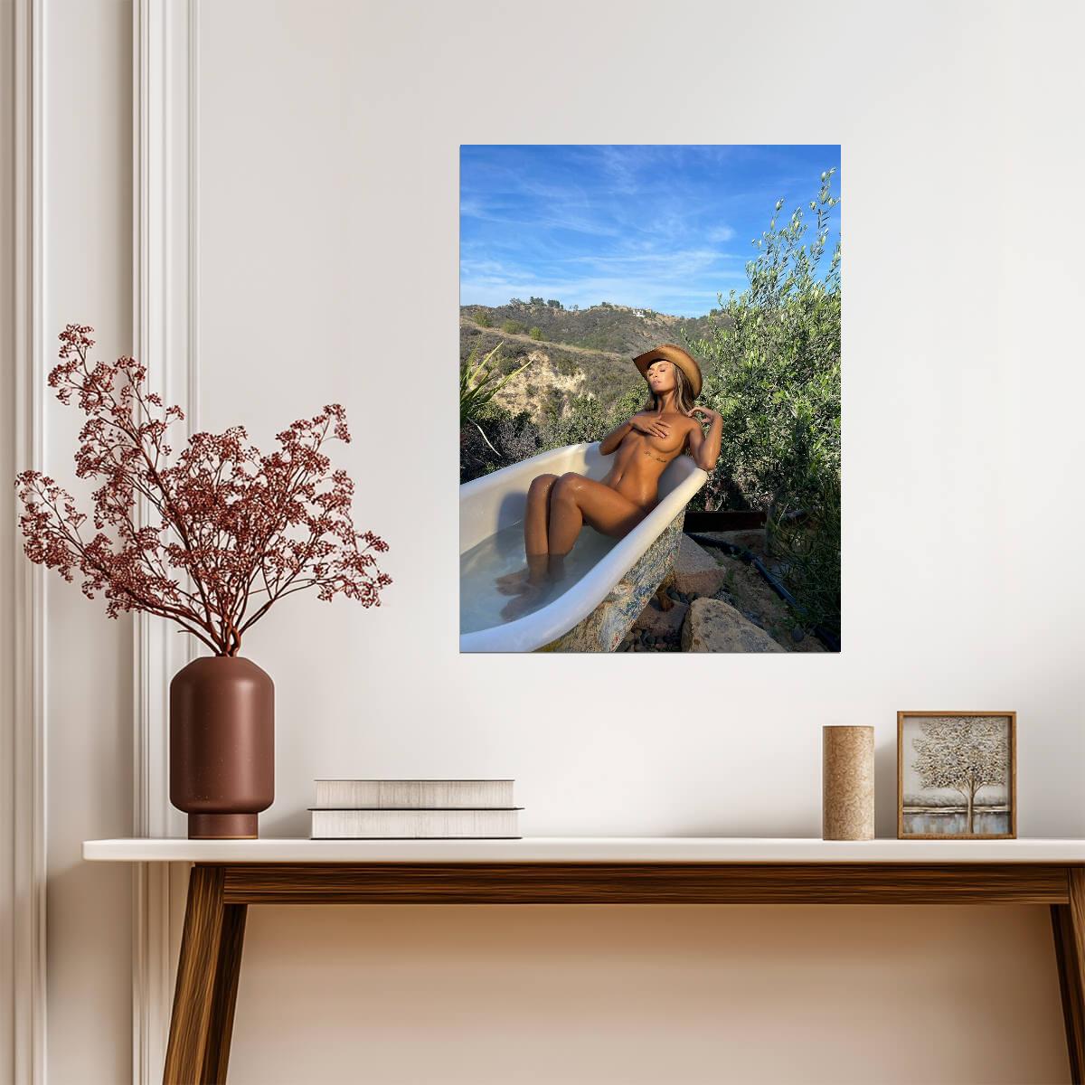 Julia Rose Poster | Sexy Glamour Model Print - Celebrities Poster