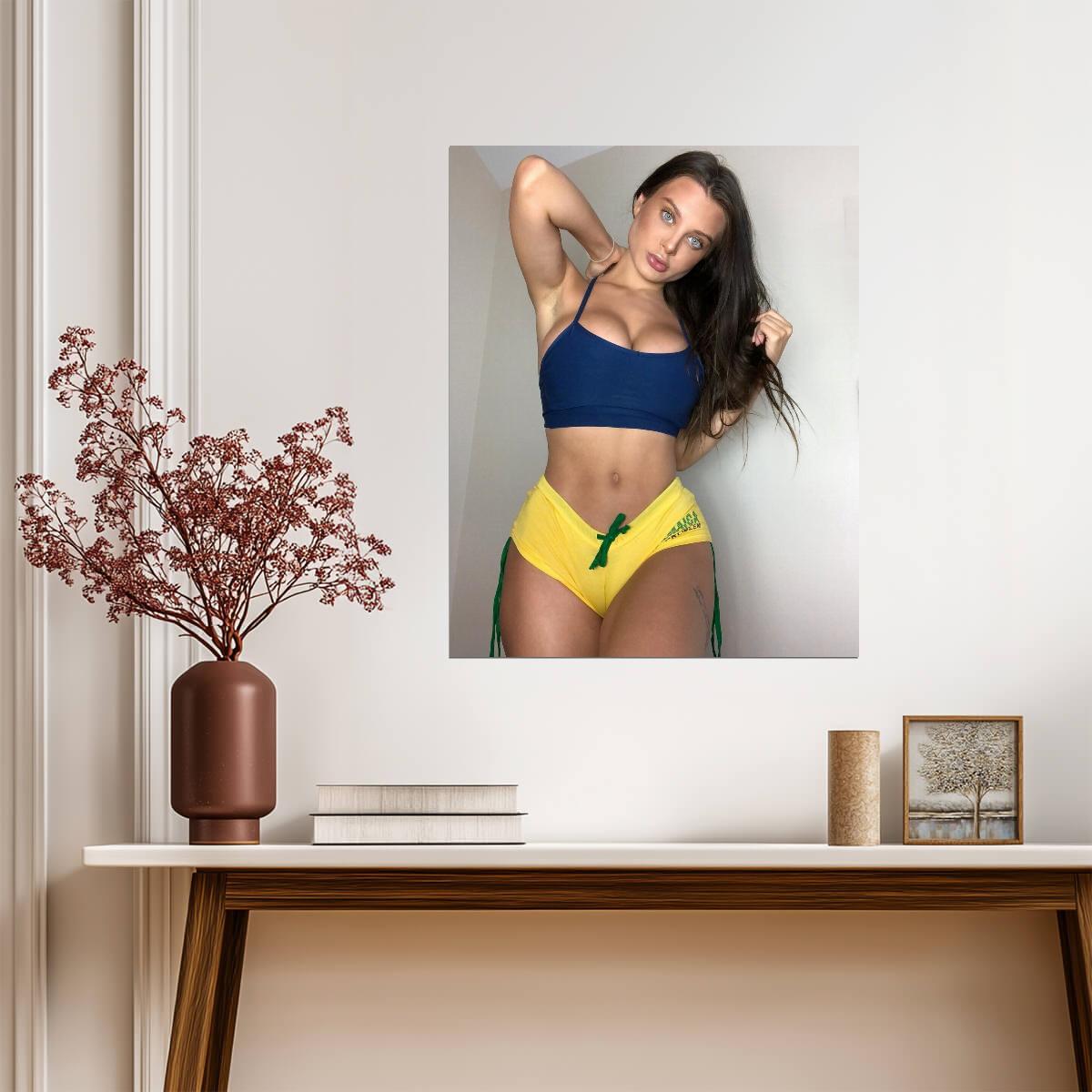 Lana Rhoades Wall Art | Sexy Model Poster - Celebrities Poster