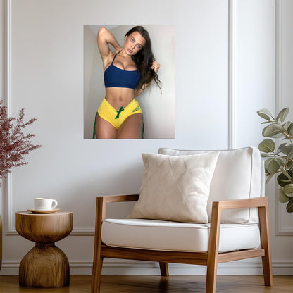 Lana Rhoades Wall Art | Sexy Model Poster - Celebrities Poster