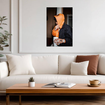 NoCap American Rapper | Hip Hop Music Poster | Modern Artist Wall Art - Music Poster