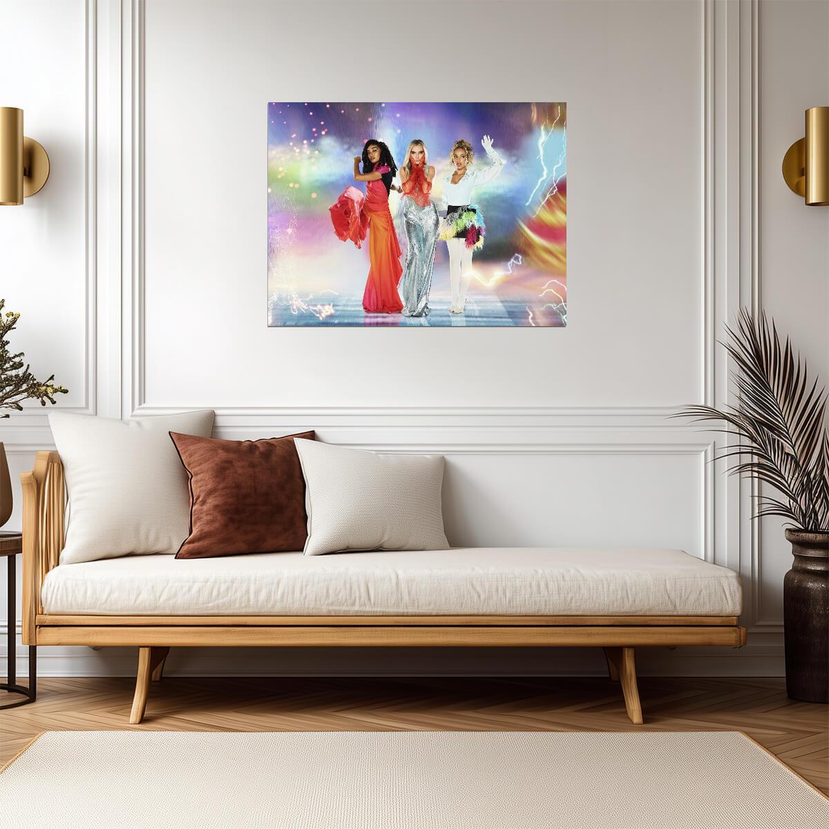 Little Mix Print | On Stage Concert Poster - Music Poster
