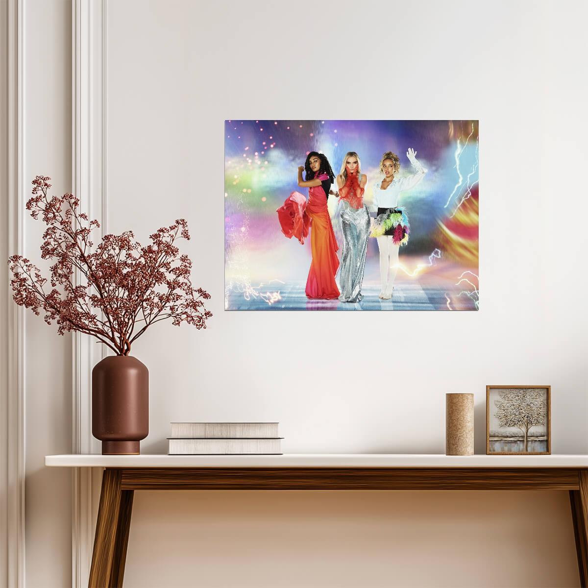 Little Mix Print | On Stage Concert Poster - Music Poster