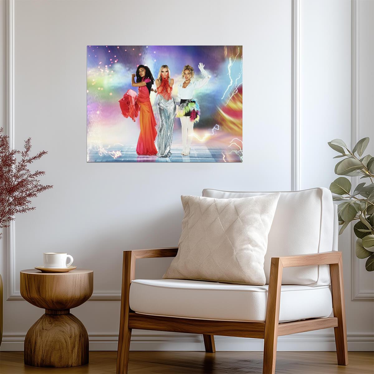 Little Mix Print | On Stage Concert Poster - Music Poster