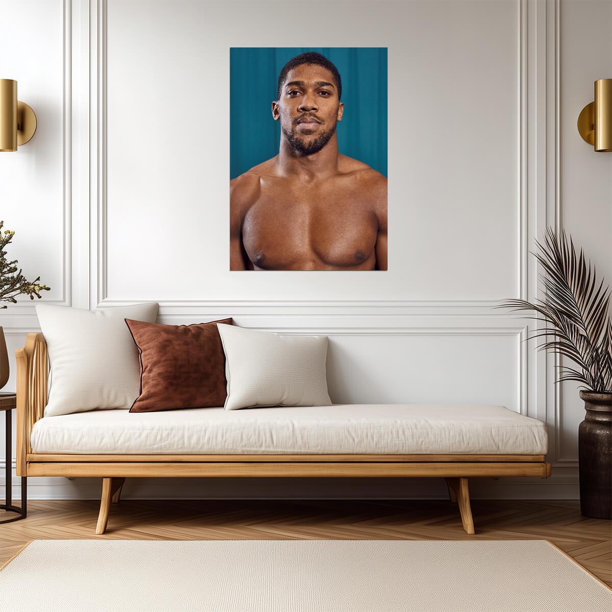 Anthony Joshua | Heavyweight Boxing Poster | Sports Legend Wall Art - Sports Poster