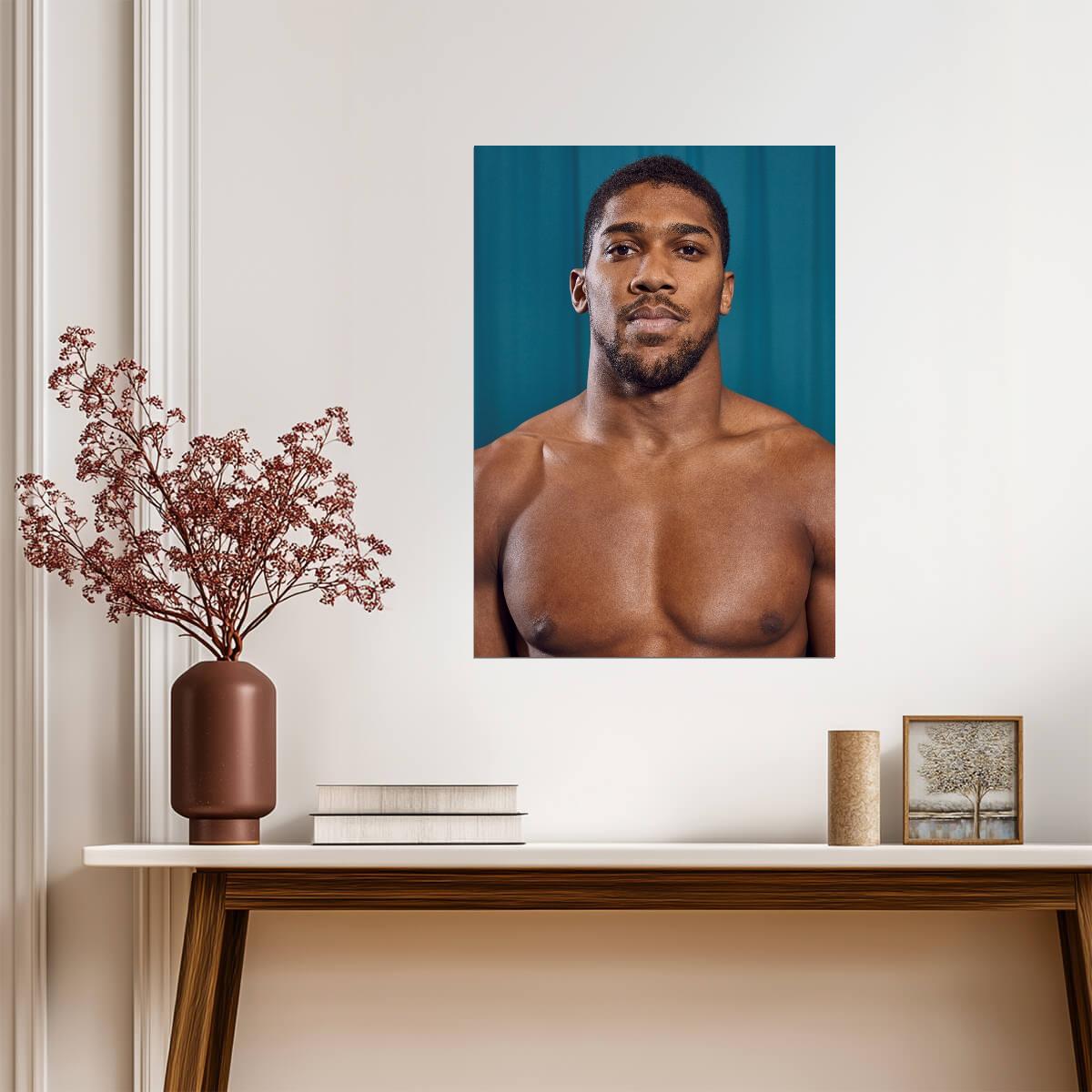 Anthony Joshua | Heavyweight Boxing Poster | Sports Legend Wall Art - Sports Poster