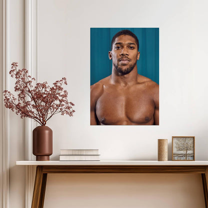 Anthony Joshua | Heavyweight Boxing Poster | Sports Legend Wall Art - Sports Poster