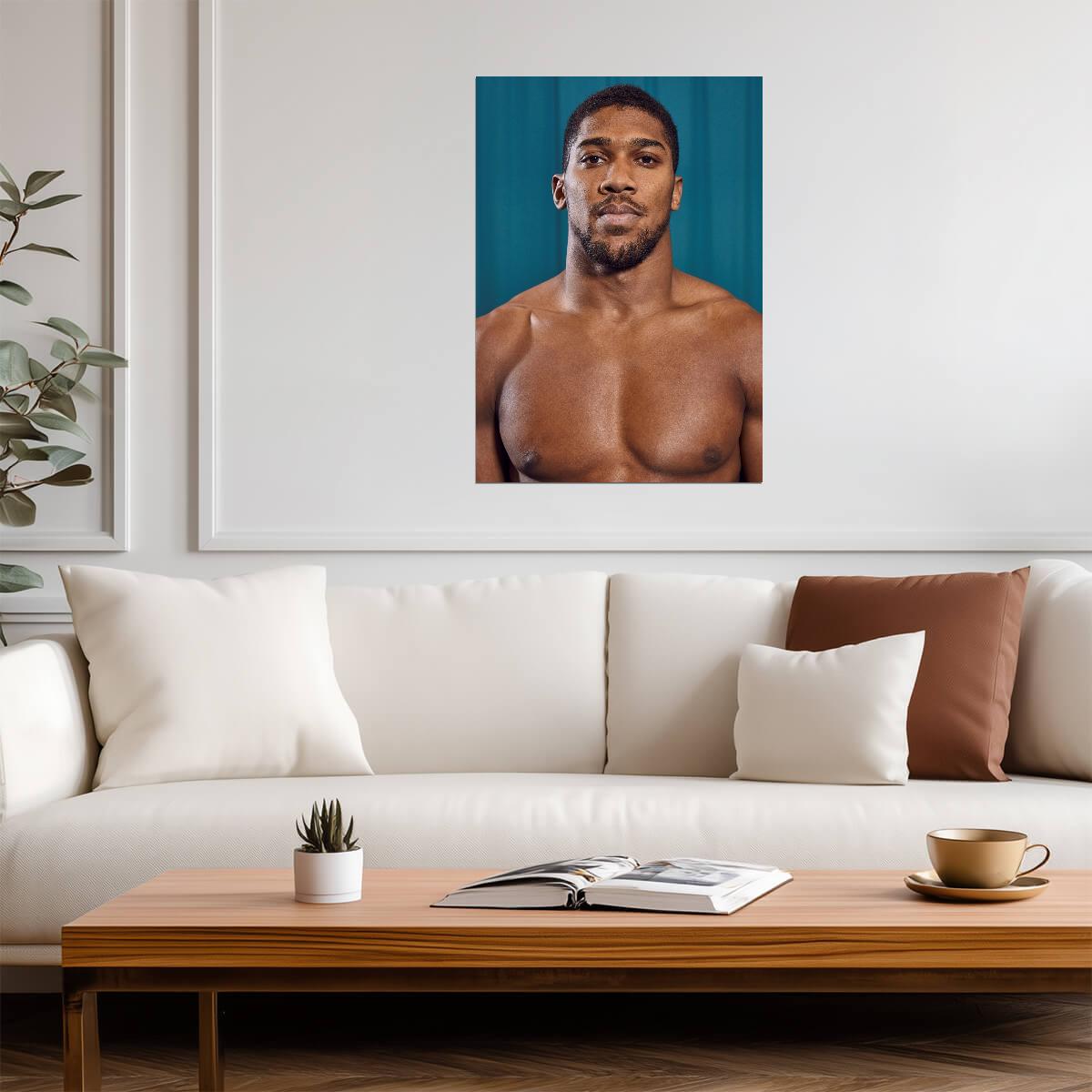 Anthony Joshua | Heavyweight Boxing Poster | Sports Legend Wall Art - Sports Poster