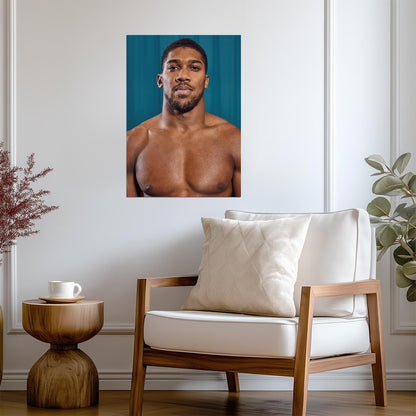 Anthony Joshua | Heavyweight Boxing Poster | Sports Legend Wall Art - Sports Poster