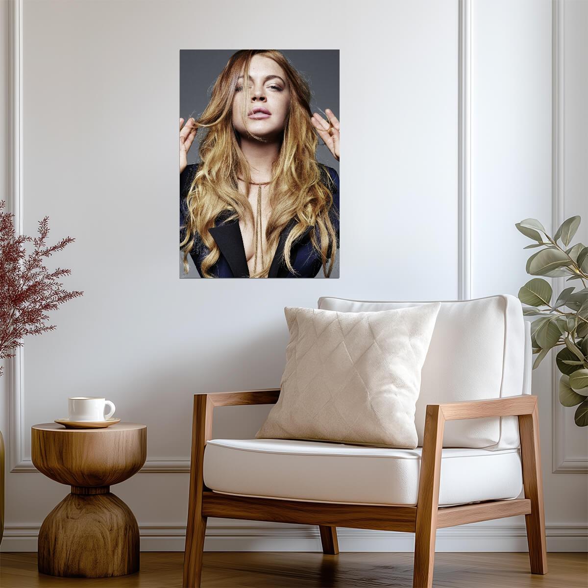 Lindsay Lohan Poster | Art Print - Celebrities Poster