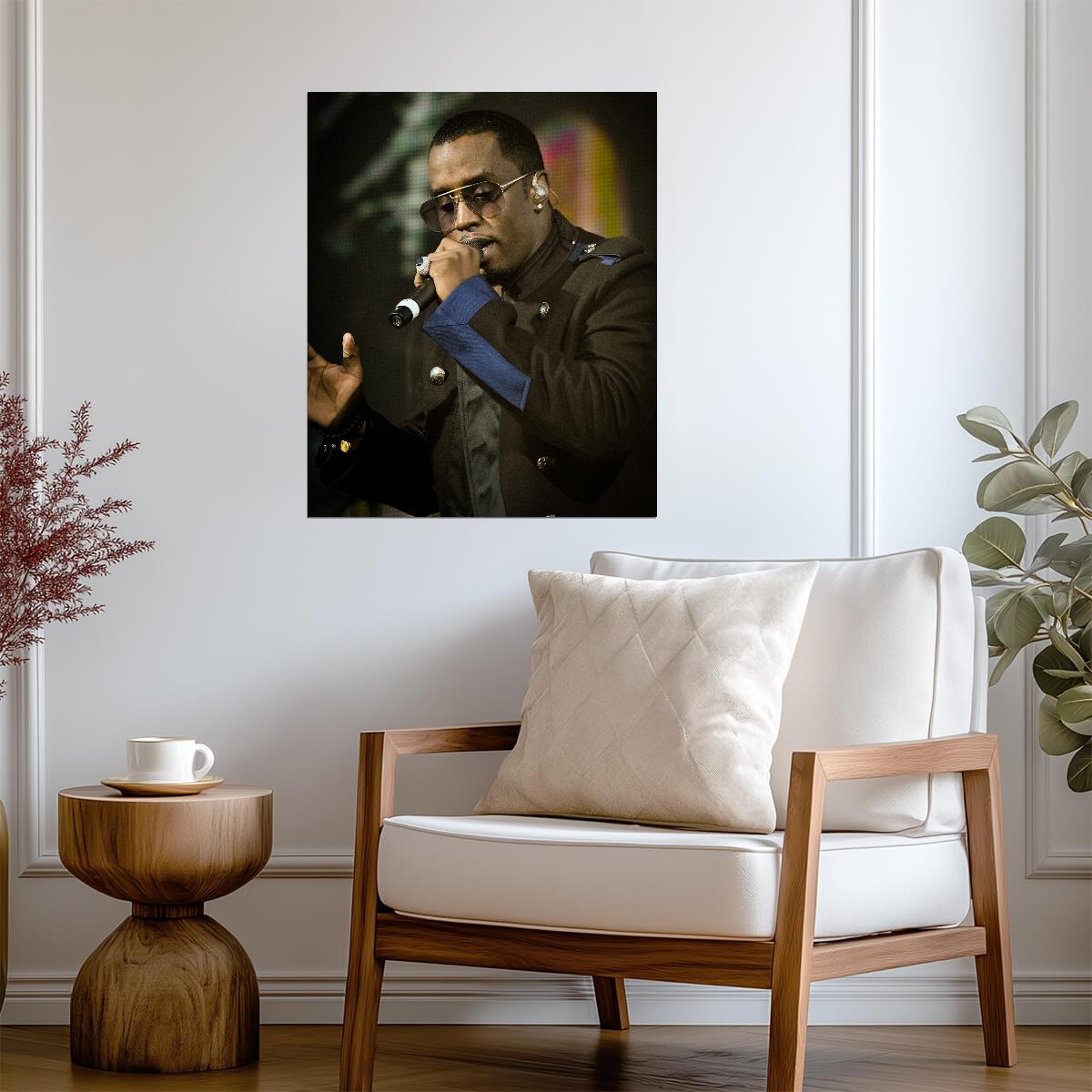 P Diddy Sean Combs Live Performance | Hip Hop Legend Poster | Concert Photography Print - Music Poster